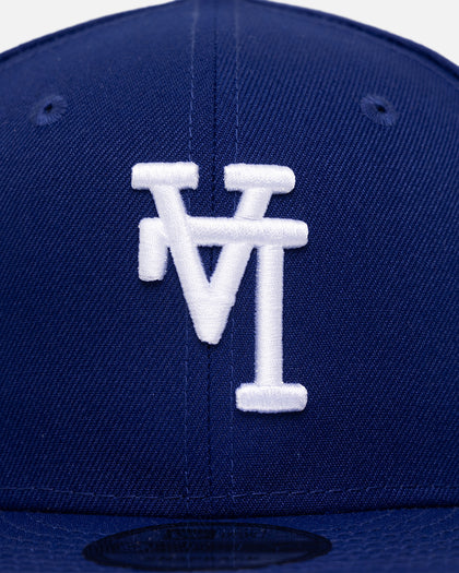 New Era Los Angeles Dodgers 'Upside Down LA Logo' 9FIFTY Snapback Dark Royal