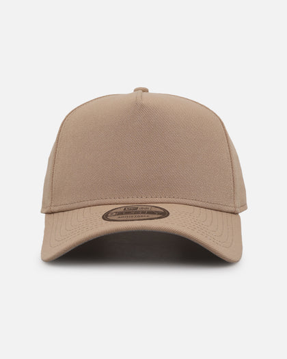 New Era Blank 9FORTY A-Frame Snapback Camel