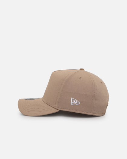 New Era Blank 9FORTY A-Frame Snapback Camel