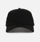 New Era Black With Grey Under Visor Blank 9FORTY A-Frame Snapback Black