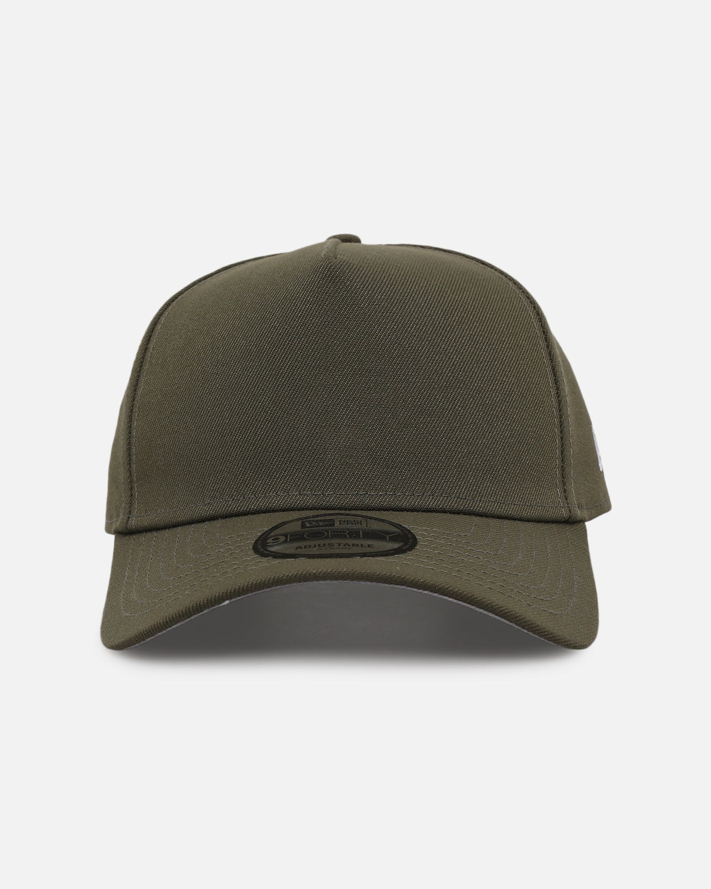 New Era Blank 9FORTY A-Frame Snapback New Olive | Culture Kings US