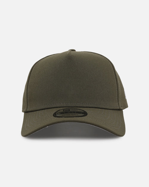 New Era Blank 9FORTY A-Frame Snapback New Olive
