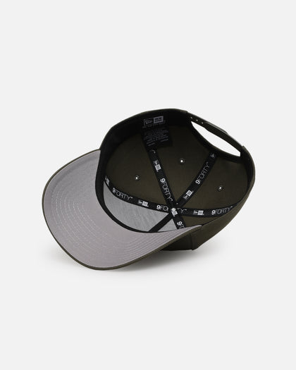 New Era Blank 9FORTY A-Frame Snapback New Olive