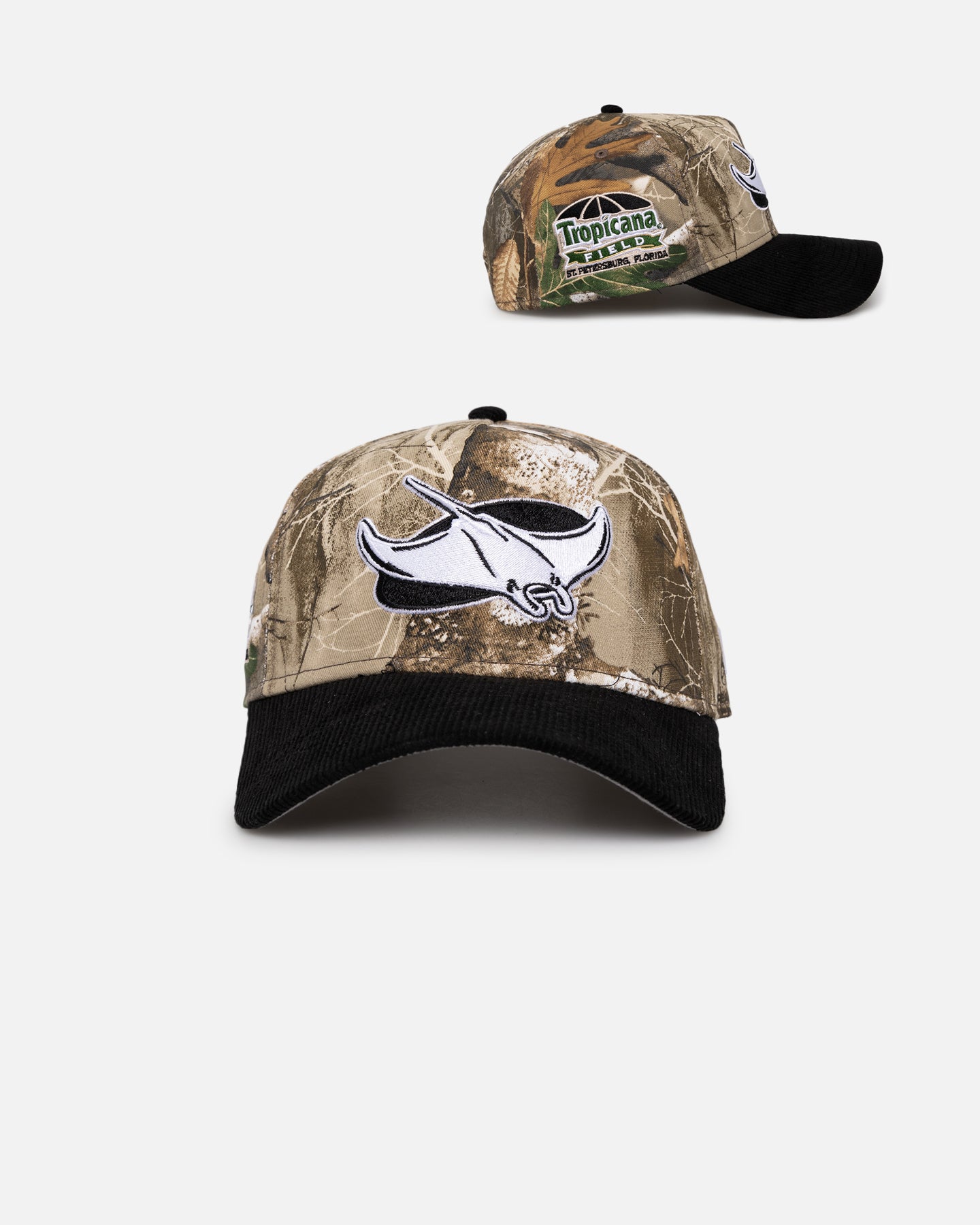 New Era Tampa Bay Rays 'Stealth Edge' 9FORTY A-Frame Snapback