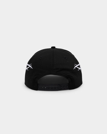 New Era Oakland Athletics 'Twisted Thorns' Golfer Pre-Curved Snapback Black