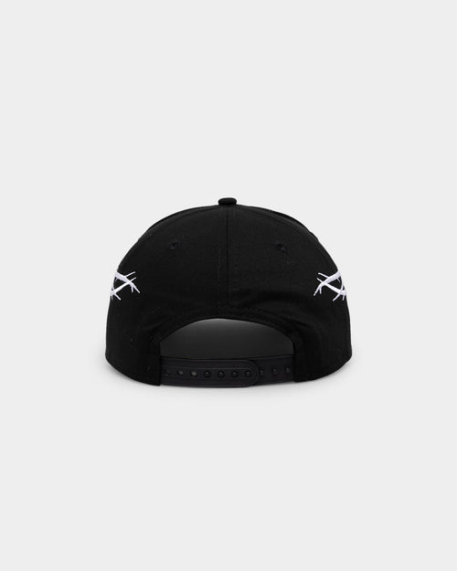 New Era Oakland Athletics 'Twisted Thorns' Golfer Pre-Curved Snapback Black