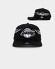 New Era Los Angeles Lakers 'Twisted Thorns' Golfer Pre-Curved Snapback Black