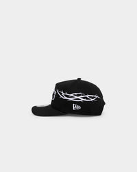 New Era Los Angeles Lakers 'Twisted Thorns' Golfer Pre-Curved Snapback Black