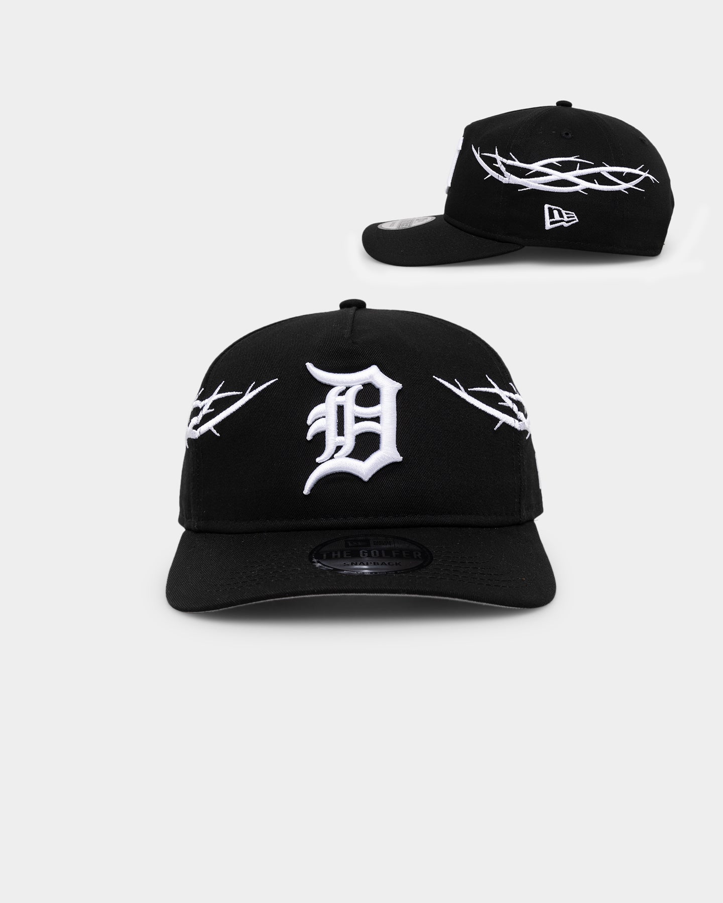 New Era Detroit Tigers 'Twisted Thorns' Golfer Pre-Curved Snapback