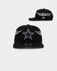 New Era Dallas Cowboys 'Twisted Thorns' Golfer Pre-Curved Snapback Black