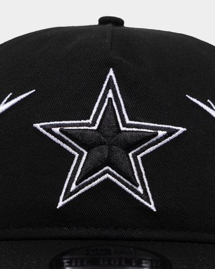 New Era Dallas Cowboys 'Twisted Thorns' Golfer Pre-Curved Snapback Black