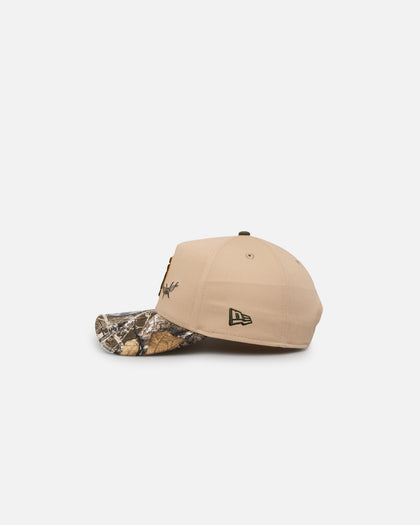 New Era San Francisco Giants 'Real Tree Edge Grit' 9FORTY A-Frame Snapback Oat Milk/Real Tree