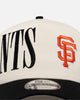 New Era San Francisco Giants 'Tall Text' 9FORTY A-Frame Snapback Chrome White/OTC