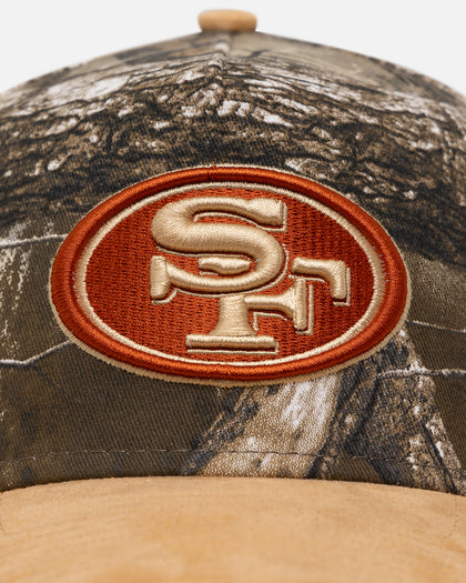 New Era San Francisco 49ers 'Real Tree Tan Suede' 9FORTY A-Frame Snapback Real Tree
