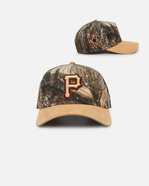 New Era Pittsburgh Pirates 'Real Tree Tan Suede' 9FORTY A-Frame Snapback Real Tree