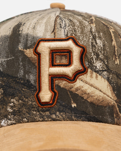 New Era Pittsburgh Pirates 'Real Tree Tan Suede' 9FORTY A-Frame Snapback Real Tree