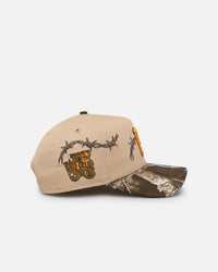 New Era Pittsburgh Pirates 'Real Tree Edge Grit' 9FORTY A-Frame Snapback Oat Milk/Real Tree