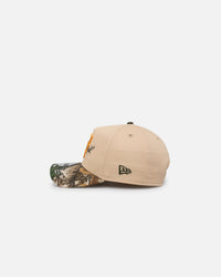 New Era Oakland Raiders 'Real Tree Edge Grit' 9FORTY A-Frame Snapback Oat Milk/Real Tree