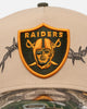 New Era Oakland Raiders 'Real Tree Edge Grit' 9FORTY A-Frame Snapback Oat Milk/Real Tree