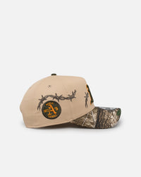 New Era Oakland Athletics 'Real Tree Edge Grit' 9FORTY A-Frame Snapback Oat Milk/Real Tree