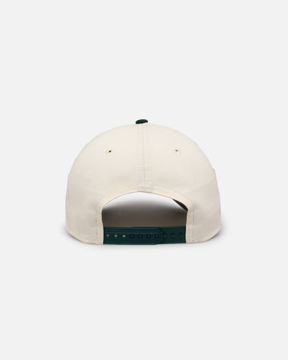 New Era Oakland Athletics 'Tall Text' 9FORTY A-Frame Snapback Chrome White/OTC