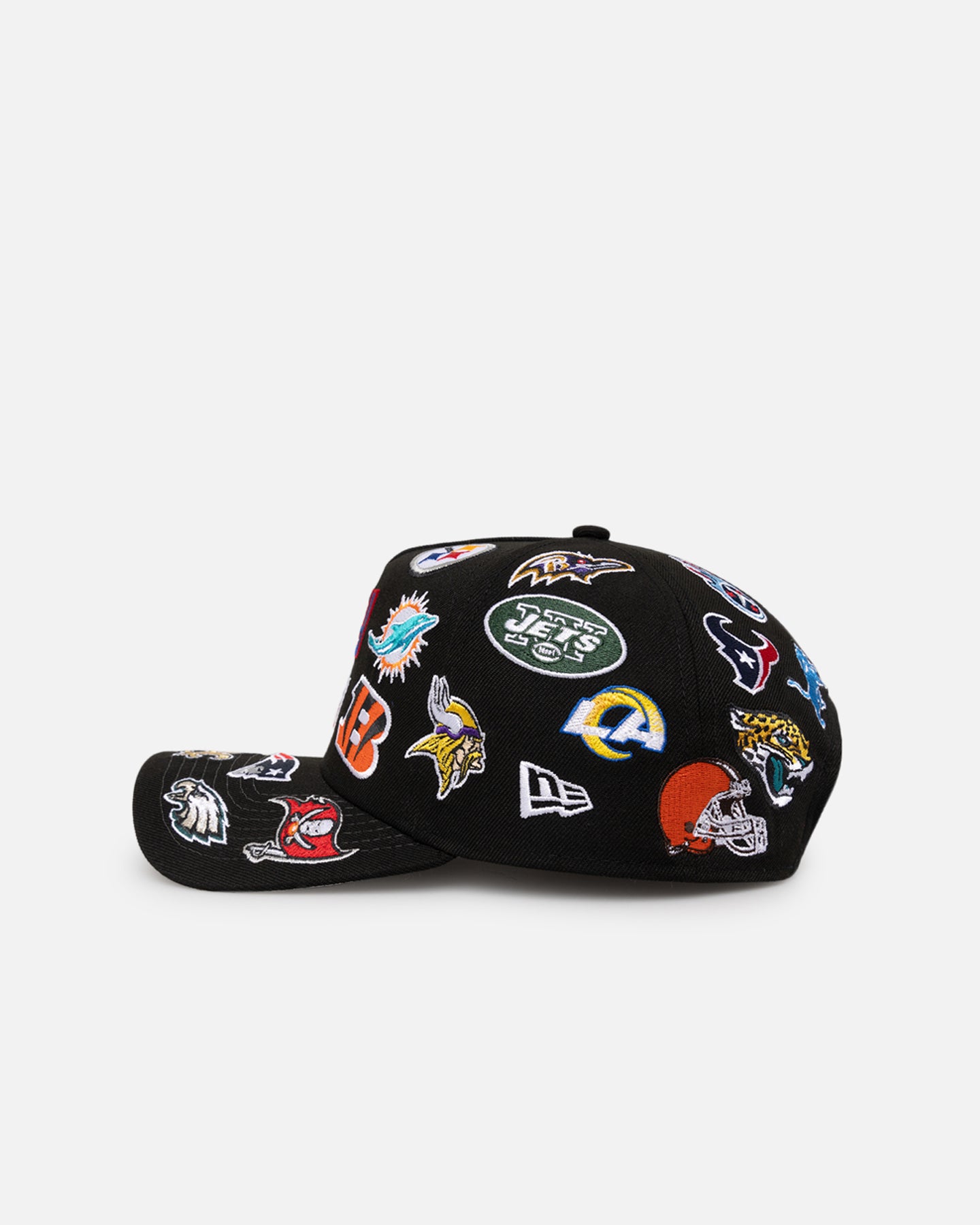 New Era NFL All Over 9FORTY A-Frame Snapback Black | Culture Kings US
