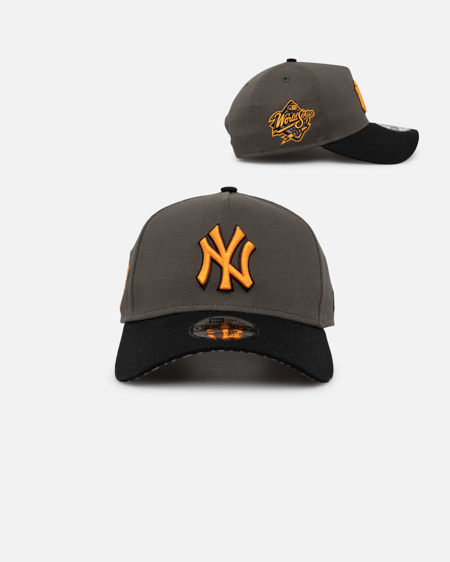 NEW ERA 9FORTY ブラック デコキャップ New Era New York Yankees 'Legendary Charcoal' 9FORTY A-Frame