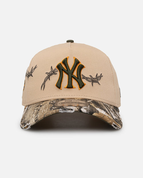 New Era New York Yankees 'Real Tree Edge Grit' 9FORTY A-Frame Snapback Oat Milk/Real Tree