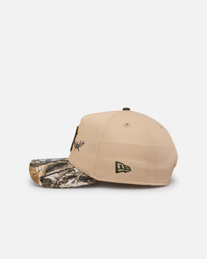 New Era New York Yankees 'Real Tree Edge Grit' 9FORTY A-Frame Snapback Oat Milk/Real Tree