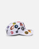 New Era NBA All Over 9FORTY A-Frame Snapback White