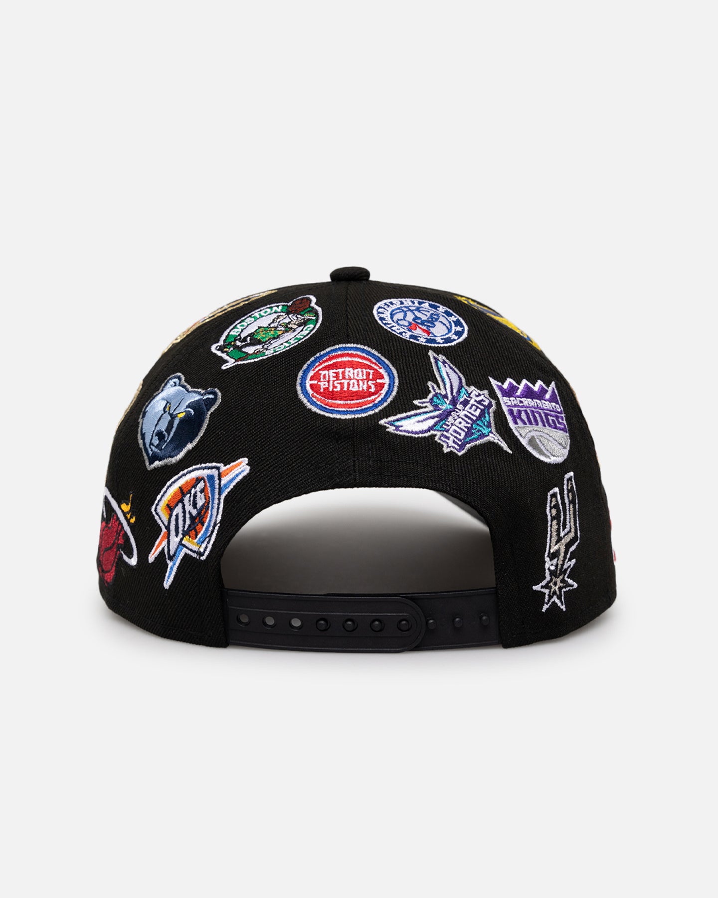 New Era NBA All Over 9FORTY A-Frame Snapback Black | Culture
