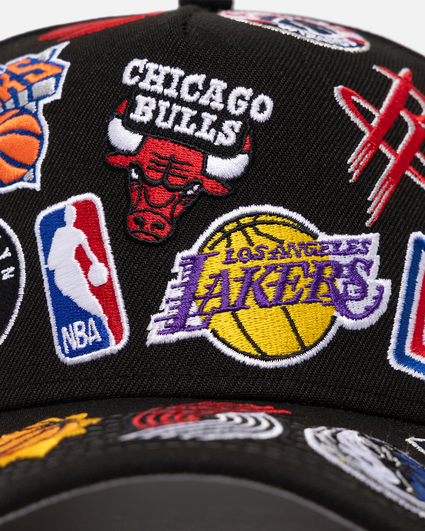 NBA at フィフティ New Era NBA All Over 9FORTY A-Frame Snapback Black | Culture