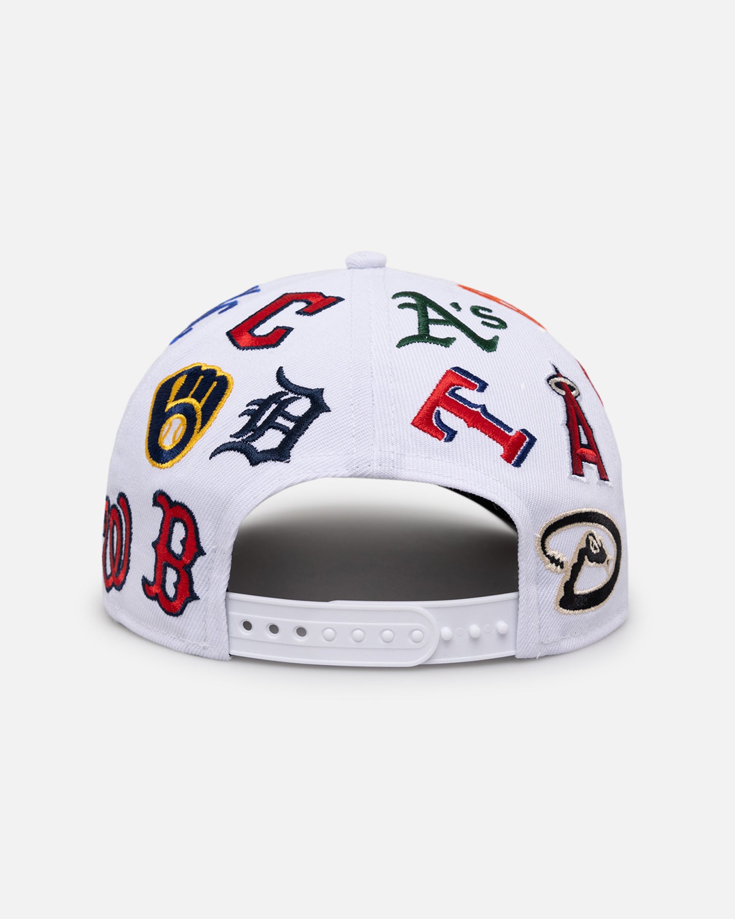 New Era MLB All Over 9FORTY A-Frame Snapback White | Culture