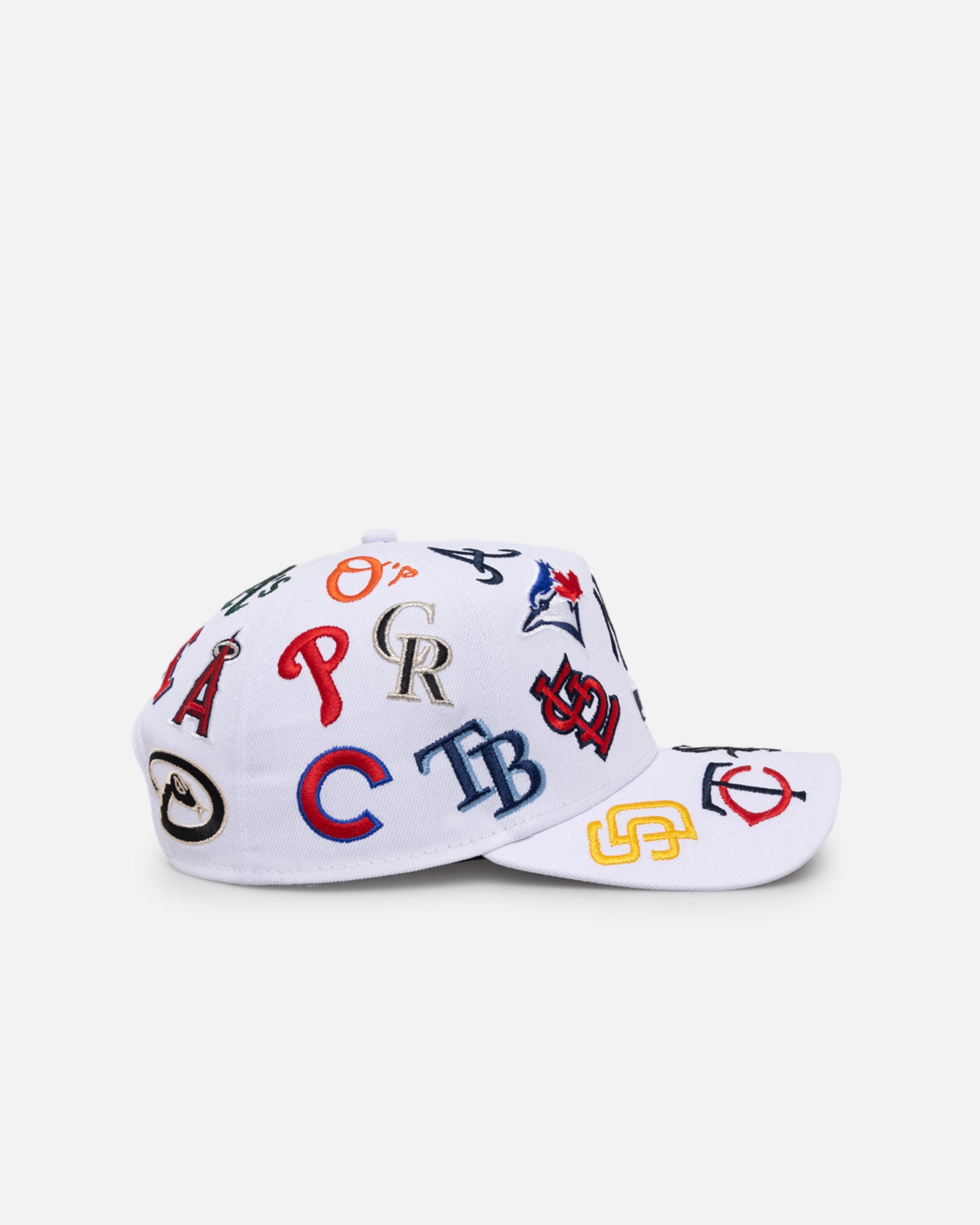 New Era MLB All Over 9FORTY A-Frame Snapback White | Culture
