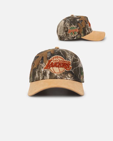 New Era Los Angeles Lakers 'Real Tree Tan Suede' 9FORTY A-Frame