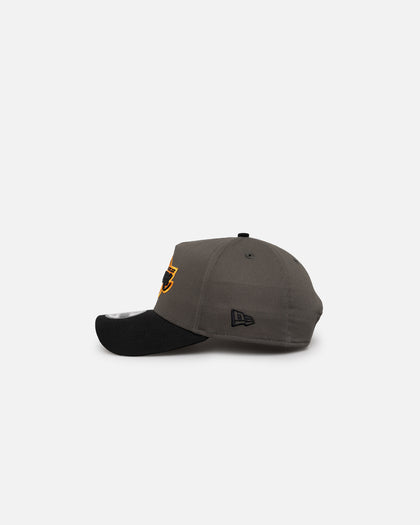 New Era Los Angeles Lakers 'Legendary Charcoal' 9FORTY A-Frame Snapback Charcoal/Black