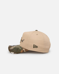 New Era Los Angeles Dodgers 'Real Tree Edge Grit' 9FORTY A-Frame Snapback Oat Milk/Real Tree