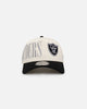 New Era Las Vegas Raiders 'Tall Text' 9FORTY A-Frame Snapback Chrome White/OTC