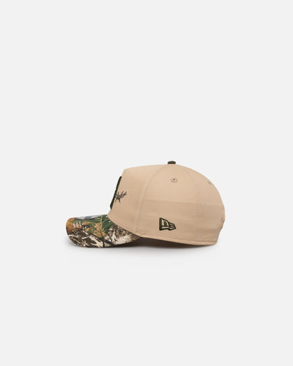 New Era Houston Astros 'Real Tree Edge Grit' 9FORTY A-Frame Snapback Oat Milk/Real Tree