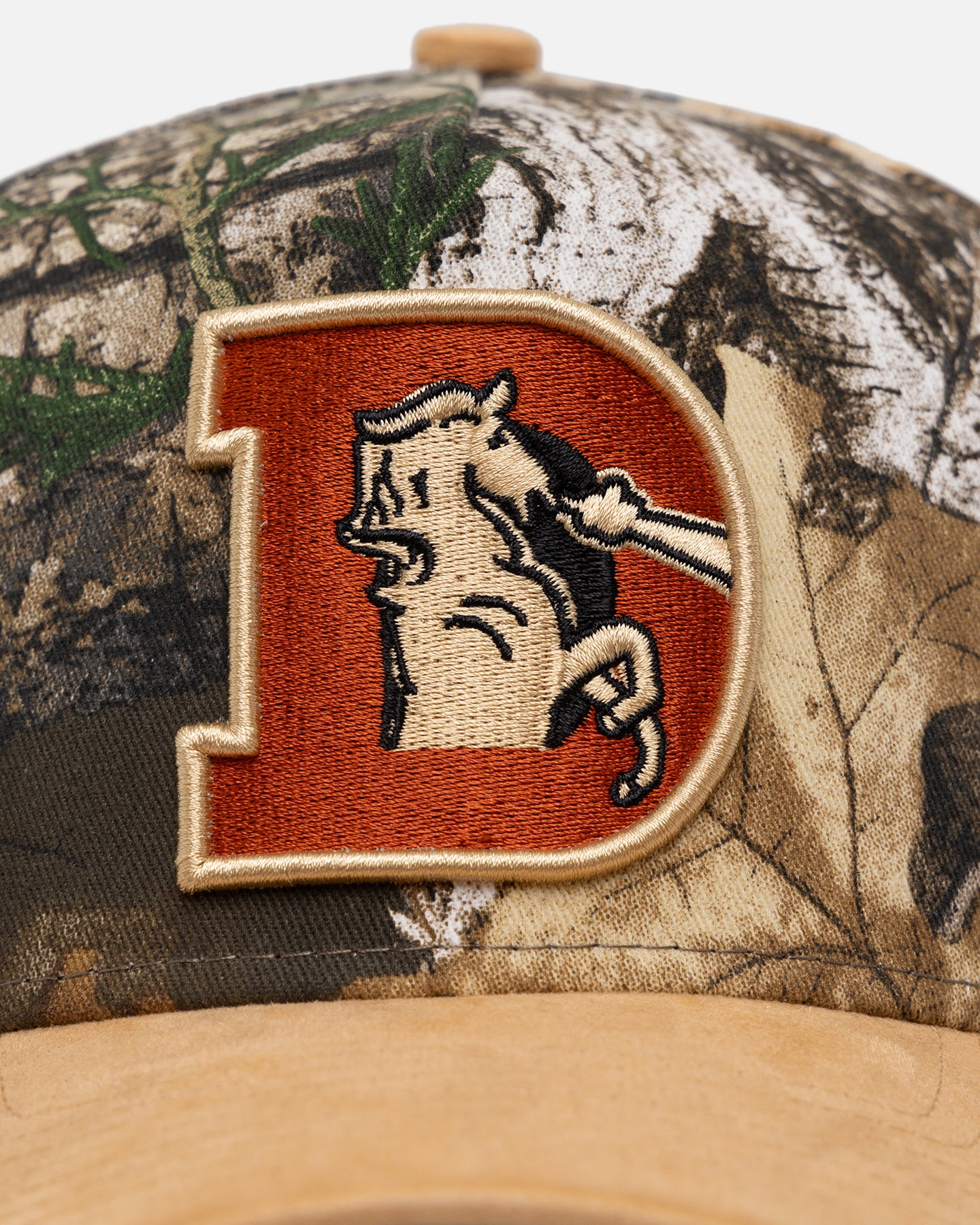 New Era Denver Broncos 'Real Tree Tan Suede' 9FORTY A-Frame
