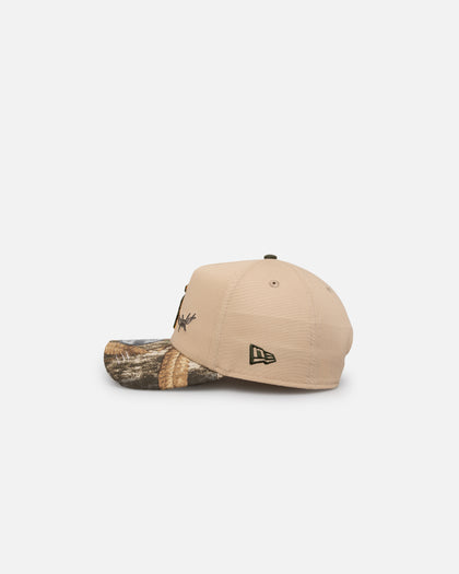 New Era Chicago White Sox 'Real Tree Edge Grit' 9FORTY A-Frame Snapback Oat Milk/Real Tree