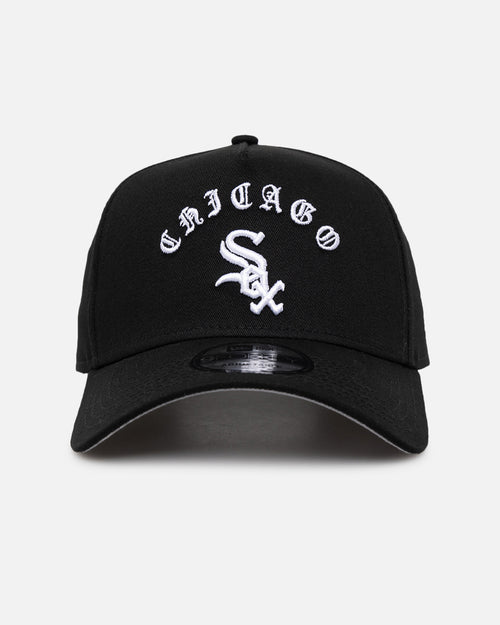 New Era Chicago White Sox 'Gothic Arch' 9FORTY A-Frame Snapback Black/White