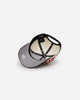 New Era Chicago Bulls 'Tall Text' 9FORTY A-Frame Snapback Chrome White/OTC