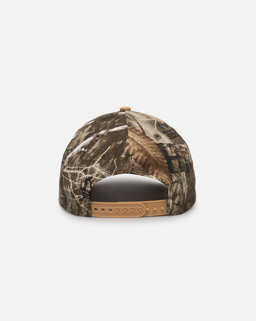 New Era Boston Red Sox 'Real Tree Tan Suede' 9FORTY A-Frame Snapback Real Tree