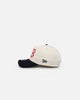 New Era Boston Red Sox 'Tall Text' 9FORTY A-Frame Snapback Chrome White/OTC