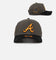 New Era Atlanta Braves 'Legendary Charcoal' 9FORTY A-Frame Snapback Charcoal/Black