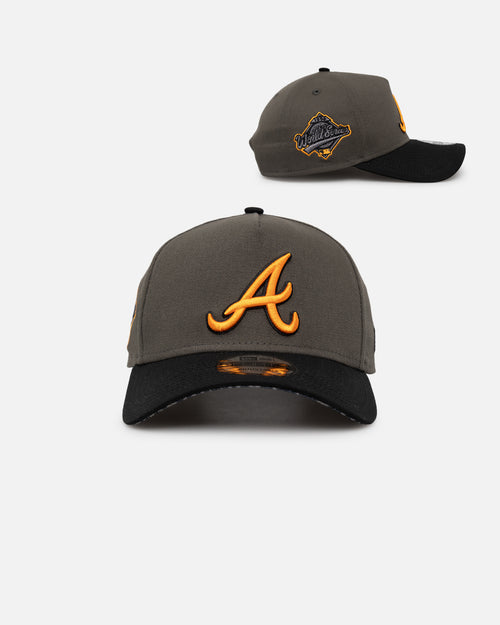 New Era Atlanta Braves 'Legendary Charcoal' 9FORTY A-Frame Snapback Charcoal/Black
