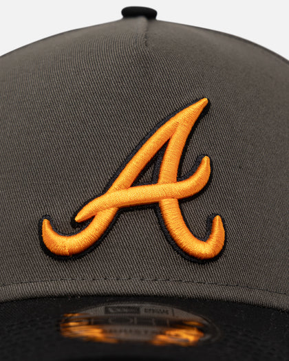 New Era Atlanta Braves 'Legendary Charcoal' 9FORTY A-Frame Snapback Charcoal/Black