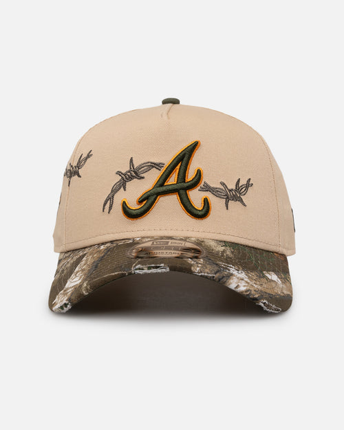 New Era Atlanta Braves 'Real Tree Edge Grit' 9FORTY A-Frame Snapback Oat Milk/Real Tree
