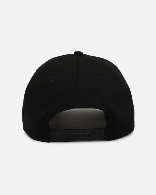 New Era Essendon Bombers 'Triple Black' 9FORTY A-Frame Snapback Black